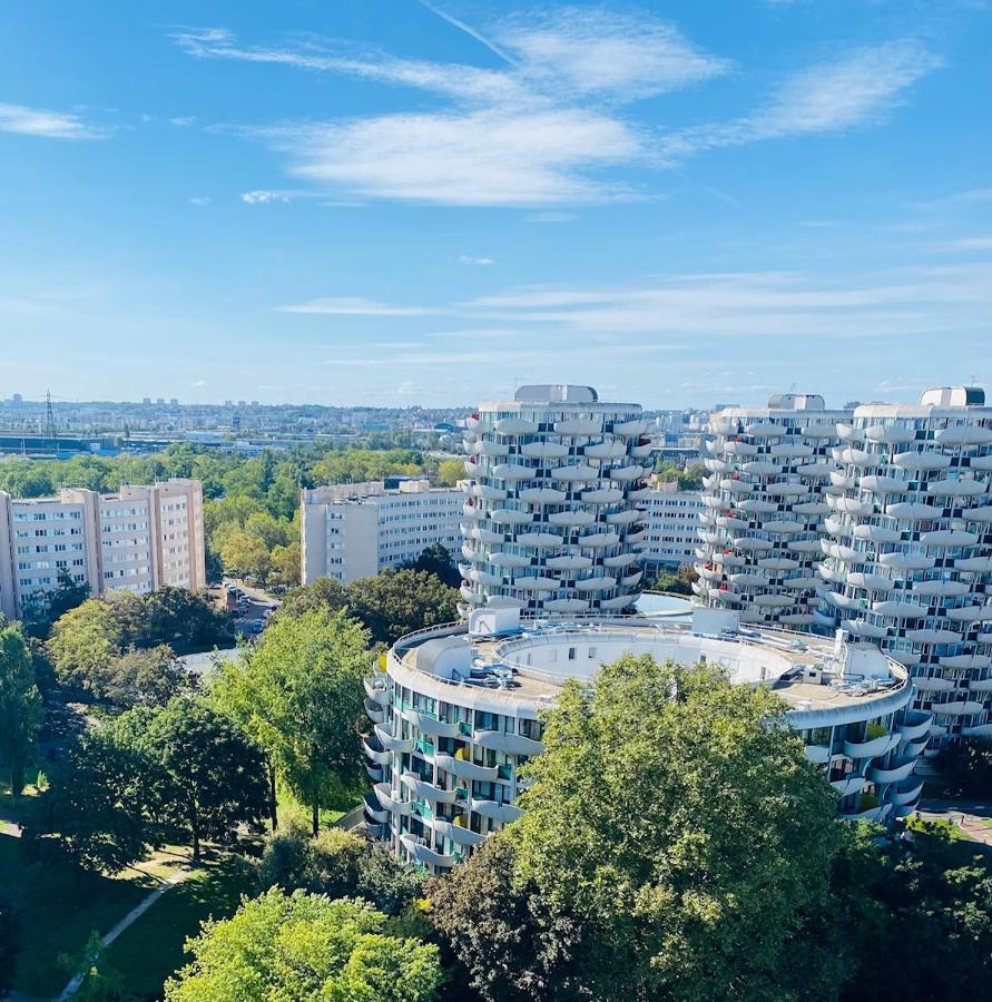 14Eme Et Der Etage "Arty" Avec 2 Chambres Et Vue Panoramique ! Créteil Dış mekan fotoğraf