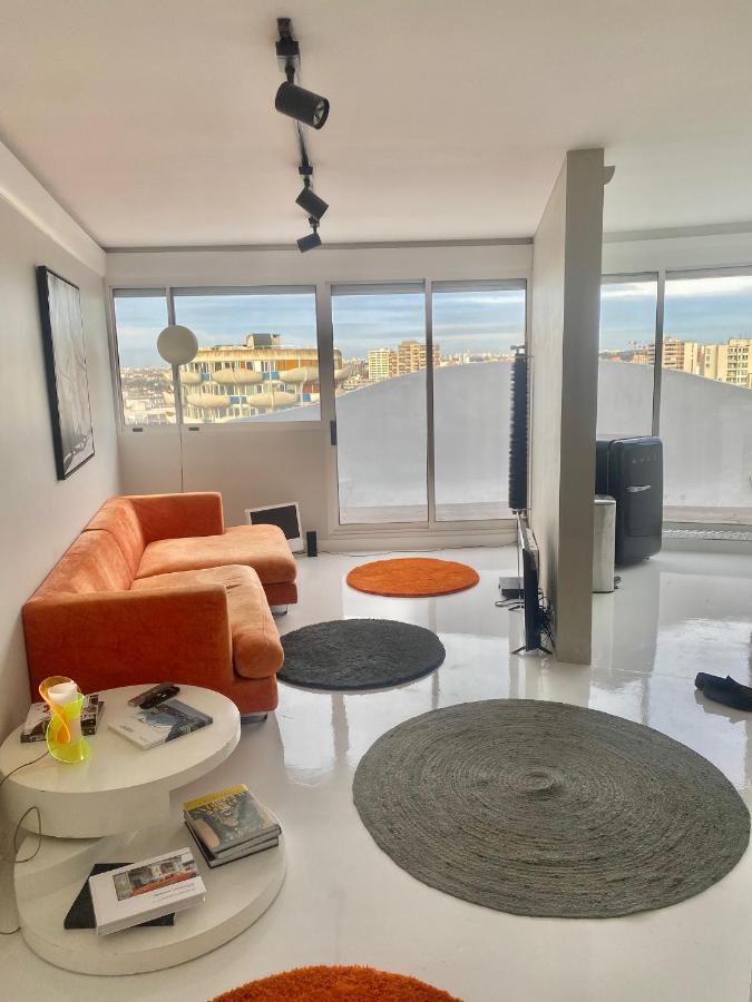 14Eme Et Der Etage "Arty" Avec 2 Chambres Et Vue Panoramique ! Créteil Dış mekan fotoğraf